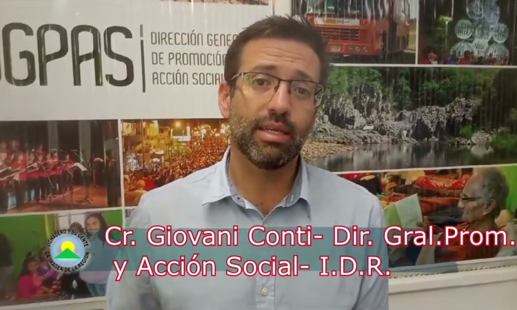 Entrevista a director Promoción y Acción Social de la Intendencia de Rivera - Cr. Giovani Conti